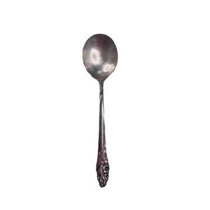 Vintage 1950’s Oneida Community Evening Star Silver Plate Sugar Spoon MCM JOH